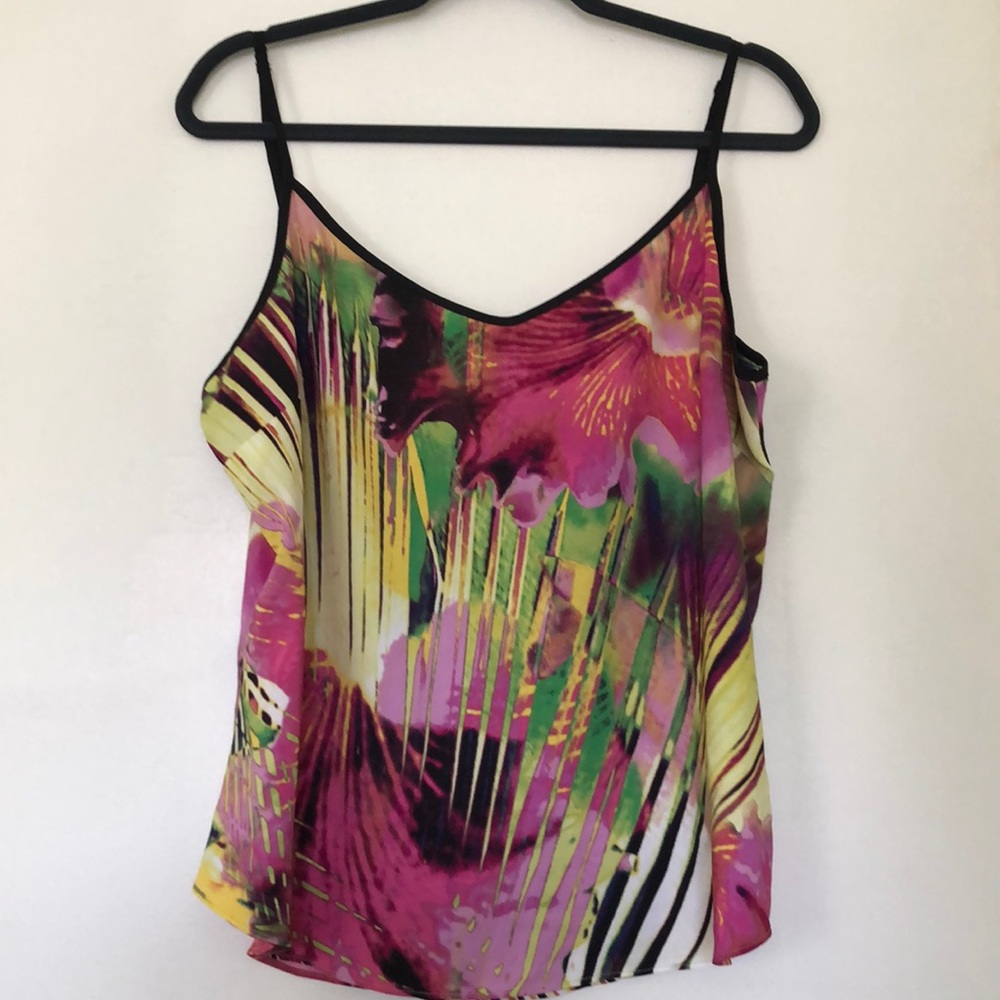 Worthington adjustable strap Muti-color Cami